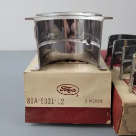 81a-6333-l2 81a-6333 81a-6331 Convertible Woodie Woody 32 33 81a-6331-l2 Nos Set 1939-48 Ford Mercury Flathead Main Bearings .002 #2