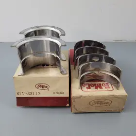 81a-6333-l2 81a-6333 81a-6331 Convertible Woodie Woody 32 33 81a-6331-l2 Nos Set 1939-48 Ford Mercury Flathead Main Bearings .002