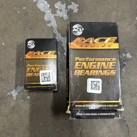 Ej257 Acl 5m8309h-std 4b8296h-std Race Main Rod Bearing Set Fits Subaru Ej205/ej255/ej257 Std Thrust #5/ 52mm