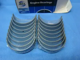 8b760p-010 Acl Ford 332 352 361 390 410 427 428 Connecting Rod Bearing Set 010 8 Pair