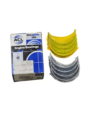 4m1934 Acl Bearings Duraglide 780 Main Bearing Set Fits 1986-1990 Acura V6 2.5l 2.7l Std