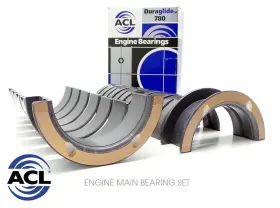 Acl Race Series 084777701568 4m1108p-std 3.0 Engine Crankshaft Main Bearing Set