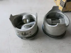 Ry2555 Ae 19740 Engine Piston Set Std Fits Toyota - 2 Pcs #3