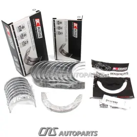Bk4129 Aftermarket Products King Engine Main Rod Bearings Fits 1985-1995 Toyota 2.4 Sohc 22r 22re 22rec