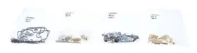 Abr26-1895 All Balls Racing 04-05 Yamaha Rx Warrior Carburetor Rebuild Kit