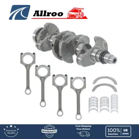 Alu3461542 Allroo New Engine Crankshaft And Rods Bearings Set For Hyundai Elantra Kia Forte1.8l L4