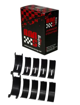 Mb529am Ams Racing Armor Coated King Standard Main Bearings For 1963-2001 Ford 289 302 5.0l