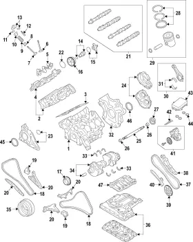 06m-103-869-f Audi Genuine Engine Balance Shaft Bearing
