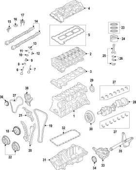 11-21-7-637-064 Bmw Genuine 2014-2019 - Bearing