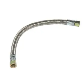Ahh6554 Brg 62-80 Mgc Mgb Oil Pressure Hose Stainless Steel Braided Block To Gauge