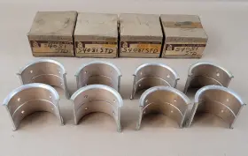 S4081 Brownie Set Of 4 New Nos 1932-1938 Ford Flathead V8 90 Hp Rod Bearing Std