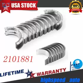 12591093 Carbole 21018819 21018825 Crankshaft Main Connecting Rod Bearing For Buick Chevrolet Llt Gmc 2.4l 00-17