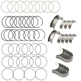 C96008 Carbole Main And Rod Bearings With Piston Rings Kit For Chevrolet Gm Ls Gen Iii Iv 4.8l 5.3l #2