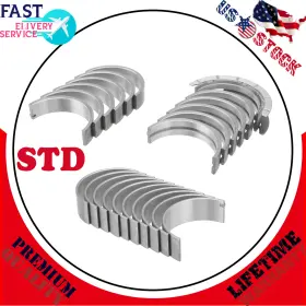 Cpw6097 Carbole Main And Rod Bearings Fits For 04-12chevrolet Gmc Hummer Isuzu 3.5l 3.6l 3.7l Dohc