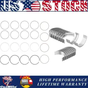 Pp-9145229266 Carbole 2azfe Main Rod Bearings And Oversize 0.5mm Piston Rings For Toyota Highlander 2.4l