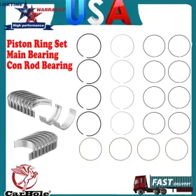 Ma-9761317279 Carbole Pp-9145229266 1az-fe 2azfe Engine Piston Rings And Bearing Set For Toyota Rav4 Scion 2.4l 0.5mm