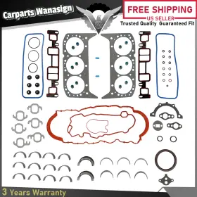 262cid Carpartswanasign 9-3212 Engine Re-ring Kit Fits For 1996-06 Chevrolet Gmc Isuzu 4.3l V6 12v Ohv
