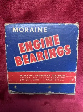3847079 Chevrolet Bearing Rear Main Nos 1940-1947 .002 #3