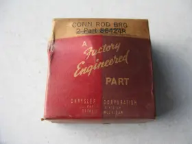 864248 Chrysler Vintage Conrod Bearing .001 U/s Fits Dodge Plymouth 1932-1941