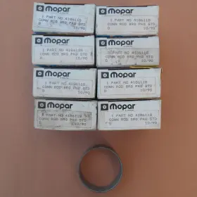 4186118 Chrysler Mopar 1879617 8 Nos Standard Rod Bearing For A Engines 1956-89 273 318 360 Dodge