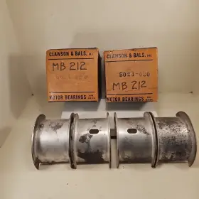 5024-020 Clawson And Bals Lot 0f 2 Nos Engine Bearing