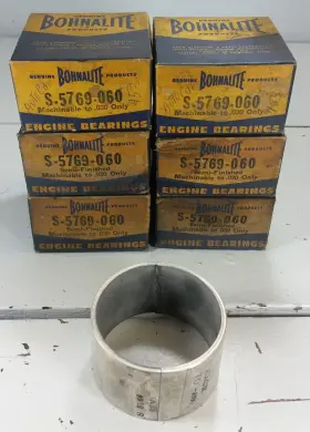 S5769 Clawson Bals 1936-1952 Autocar 404 408 447 453 501 Rod Bearing Set .060 Machinable .030