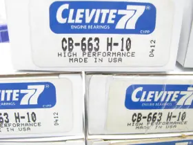 Cb663h10-8 Clevite 77 8 Cb663h10 Connecting Rod Bearings .10 For 1968-1980 Chevy Sbc #2