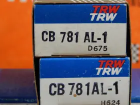 Cb781al Clevite / Allis Chalmers 001 4pr Oversize Rod Bearings Fit D10 D12 D14 D15 G149 G138 Eng #2