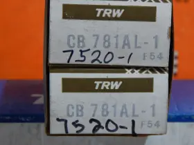 Cb781al Clevite / Allis Chalmers 001 4pr Oversize Rod Bearings Fit D10 D12 D14 D15 G149 G138 Eng #3