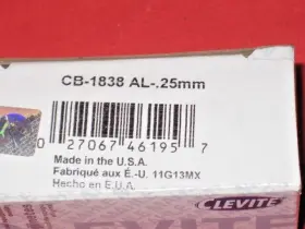 Cb-1838 Clevite Al-.25mm Connecting Rod Bearing #2