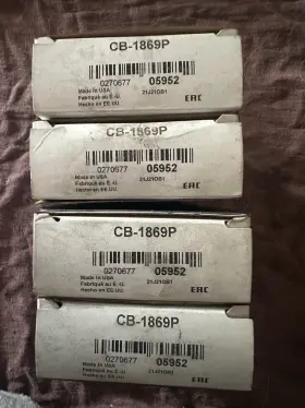Cb-1869 Clevite Bearing Set 8 Pair