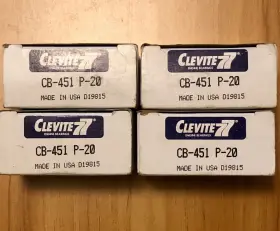Cb-451 Clevite P20 - Lot Of 4 Sets Nos