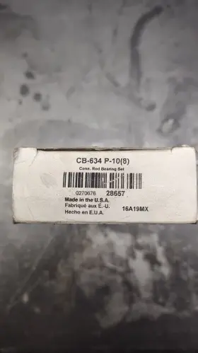 Cb634p-10 Clevite Sb Ford Rod Bearings