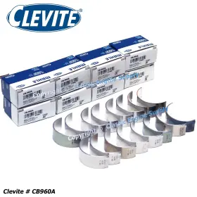 Clevite Cb960a 8 Standard Size Rod Bearing Set Fits Amc And Jeep 290 304 343 360 Cylinder