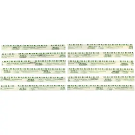 Mgp1 Clevite Plastigauge Green .001 Inch -.003 Rod Main Bearing Clearance Strips 12