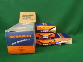Ms-483g Clevite Nos Vintage Monmouth Partial Main Bearing Set Pontiac 326 389 400 Std