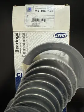 Ms-496p-20 Clevite Engine Crankshaft Main Bearing Set Coated By Polydyn Performa