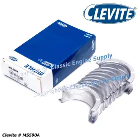 Ms590a Clevite A Series Standard Size Rod And Main Bearings Fits Ford 302 289 260 255 221 #3