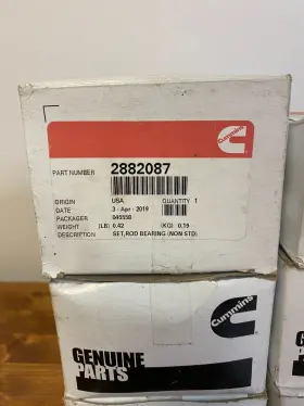 2882087 Cummins New Connecting Rod Bearings - Set Of 6 #2882087 #2