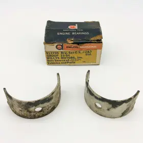 912795 Delco Jeep Willys Engine Bearing Set Number 2 And 3 Std Oem Nos Moraine