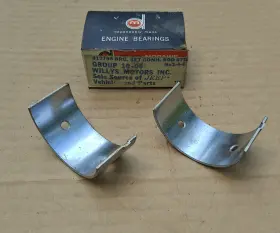 912798 Delco Moraine 1954-1964 Willys Pickup Wagon Sedan Deliver 6-226 Nos Conn Rod Bearing Std 2-4-6