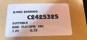 6-deutz Deutz 2425325 Lot Of C Connecting Rod Bearing .75 Fl413 Fr Big End #3