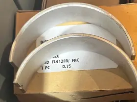 6-deutz Deutz 2425325 Lot Of C Connecting Rod Bearing .75 Fl413 Fr Big End