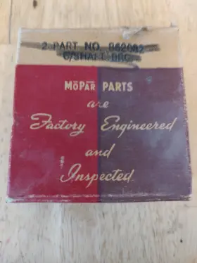 1238418 Dodge Nos Mopar Crankshaft Main Bearing #1238418 All 1933-41 Plymouth #862082 #2