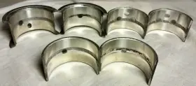 1466 Dualloy Limited 1466/3m Set Of Main Engine Bearings For Mg Td Tc Tf