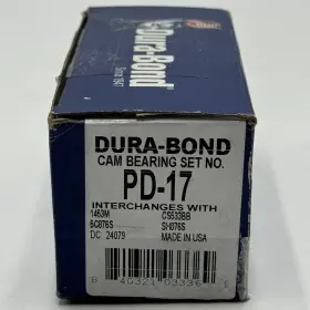 Pd17 Dura-bond Bearings Big Block Mopar 383 400 440 426 Hemi Engine Camshaft Bearing Set #2