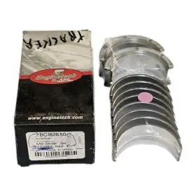 7348m.020 Enginetech Crankshaft Main Bearings Fit 92-97 Mitsubishi 4g63 4g64 2.2l 2.4l Nos
