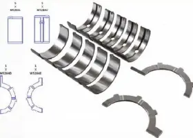Bb501jj Enginetech 99 00 01 02 03 04 05 06 07 08 09 Jeep 4.7l 287 V8 16v- Rod And Main Bearings #3