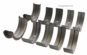 Bc406j010 Enginetech Crankshaft Main Bearing Set For Select 68-84 Cadillac Models