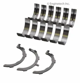Bc428j.25 Enginetech Crankshaft Main Bearing Set For Select 97-18 Ford Models